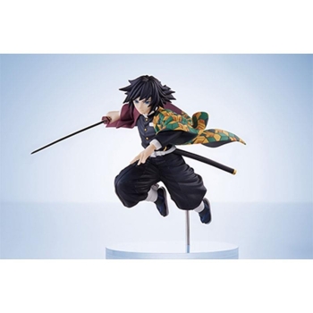 Sehr schöne Statue von Giyu Tomioka aus Demon Slayer: Kimetsu no Yaiba. Diese Figur aus Aniplex' Conofig-Reihe ist sehr detailliert, ca 14 cm groß und wird inkl. Base in einer bedruckten Fensterbox geliefert. Ein tolles Sammlerstück für Demon Slayer Kimet